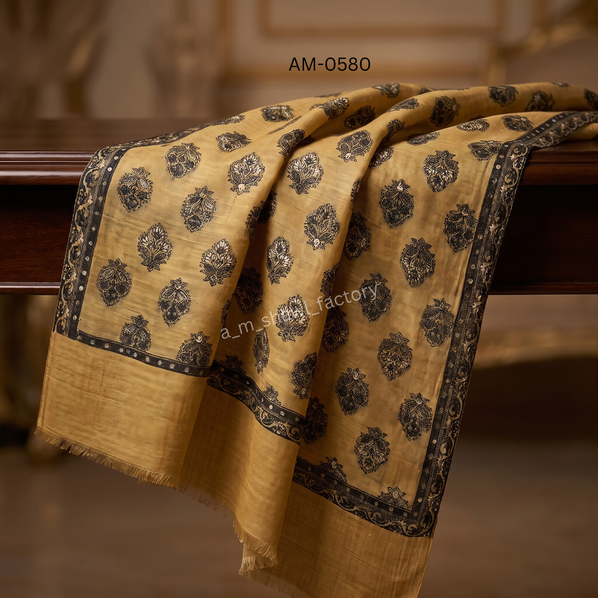 Fine Wool Multi Butti Cutting Shawl | Premium Butti Wool Shawl | AM SHAWLS | 0580