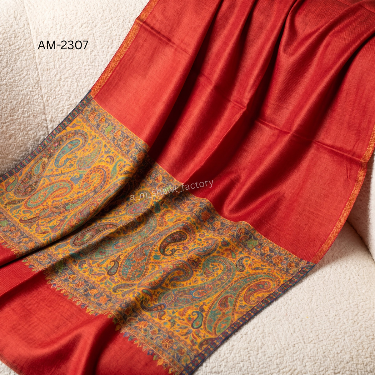 Modal Kani Palla stole | Premium Kashmiri Inspired Modal Shawl | AM Shawls