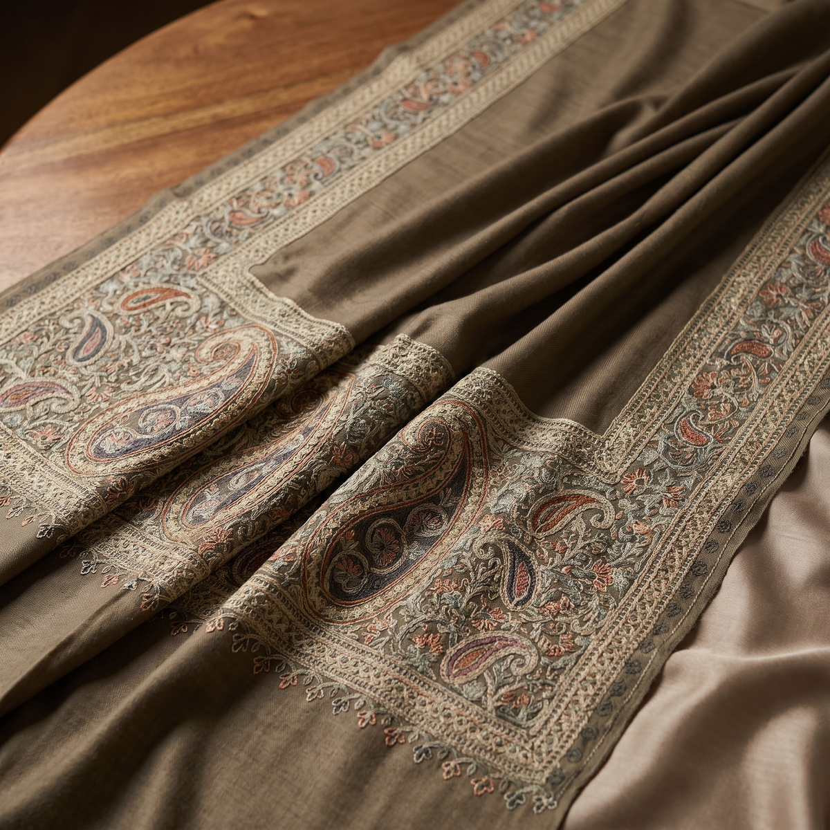 Nalki Zari Palla Dour | Premium Kashmiri Inspired Shawl | AM SHAWLS | 0327