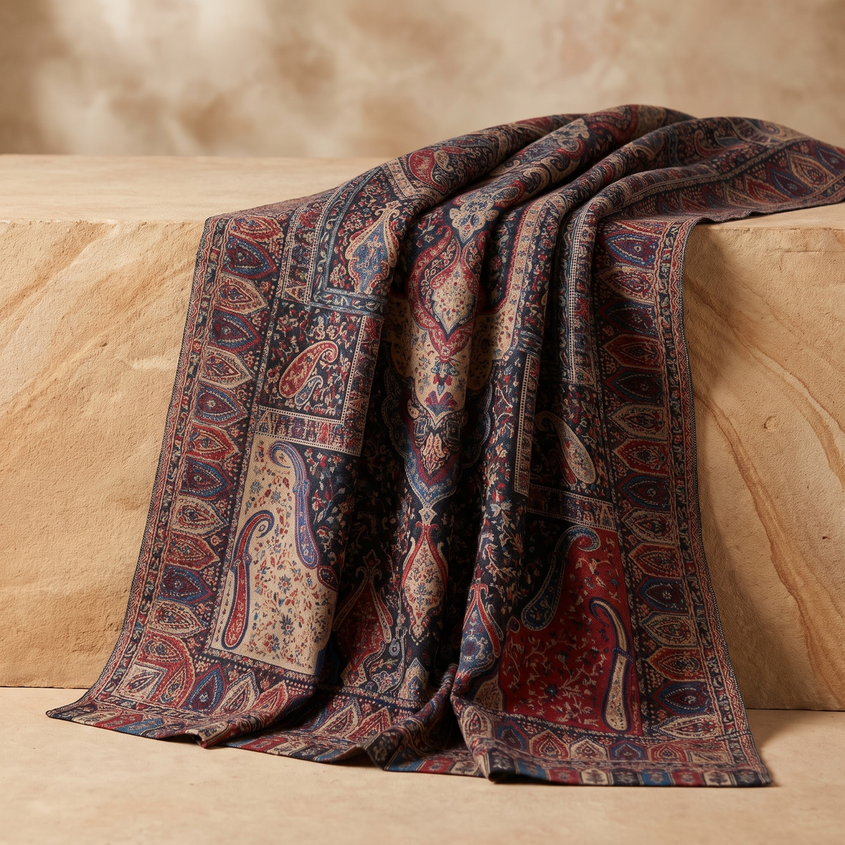 Kani Jamawar Shawl | Fine Wool Mix Kashmiri Shawl | AM SHAWLS