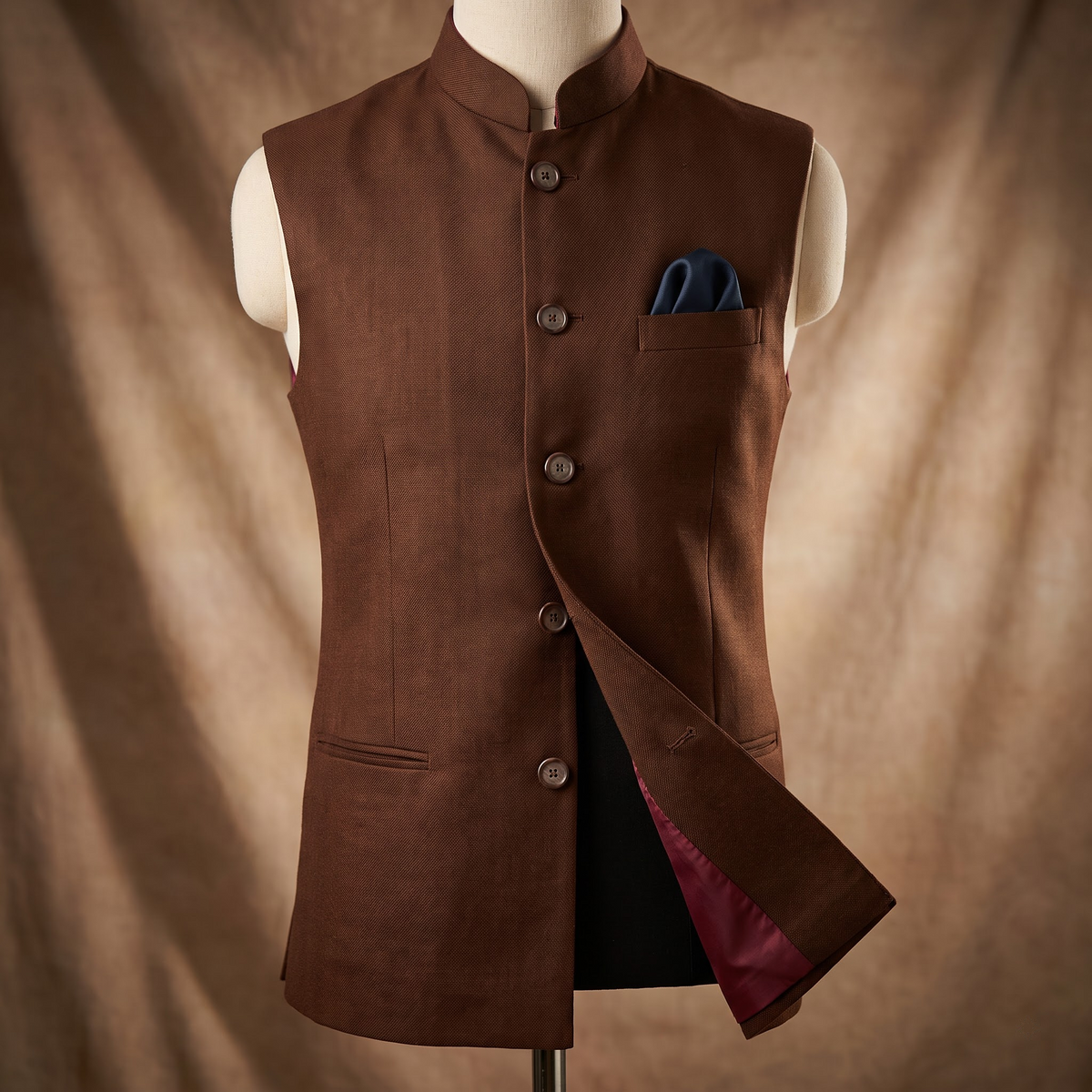 Gents Waistcoat | Premium Traditional Indian Men's Waistcoat | AM SHAWLS | 1425