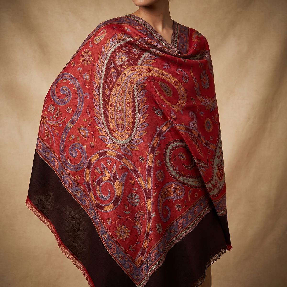 Superfine Jamawar Modal Shawl | Premium Jamawar Modal Shawl | AM SHAWLS | 1701