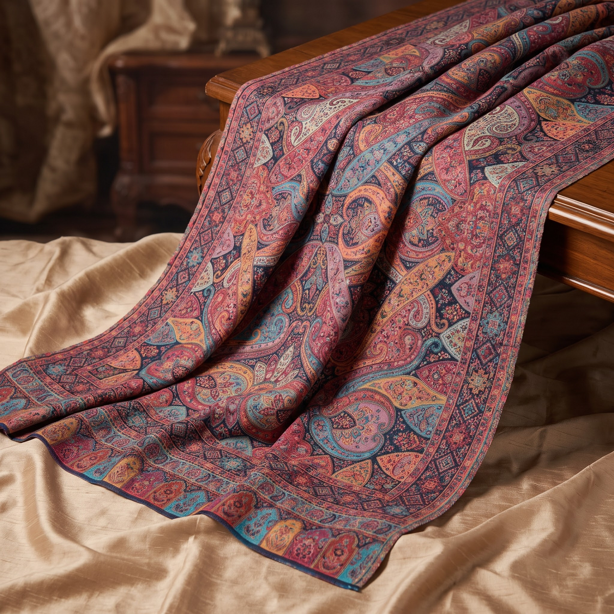 Poly Modal Zari Shawl | Premium Modal Zari Shawl | AM SHAWLS | 0737