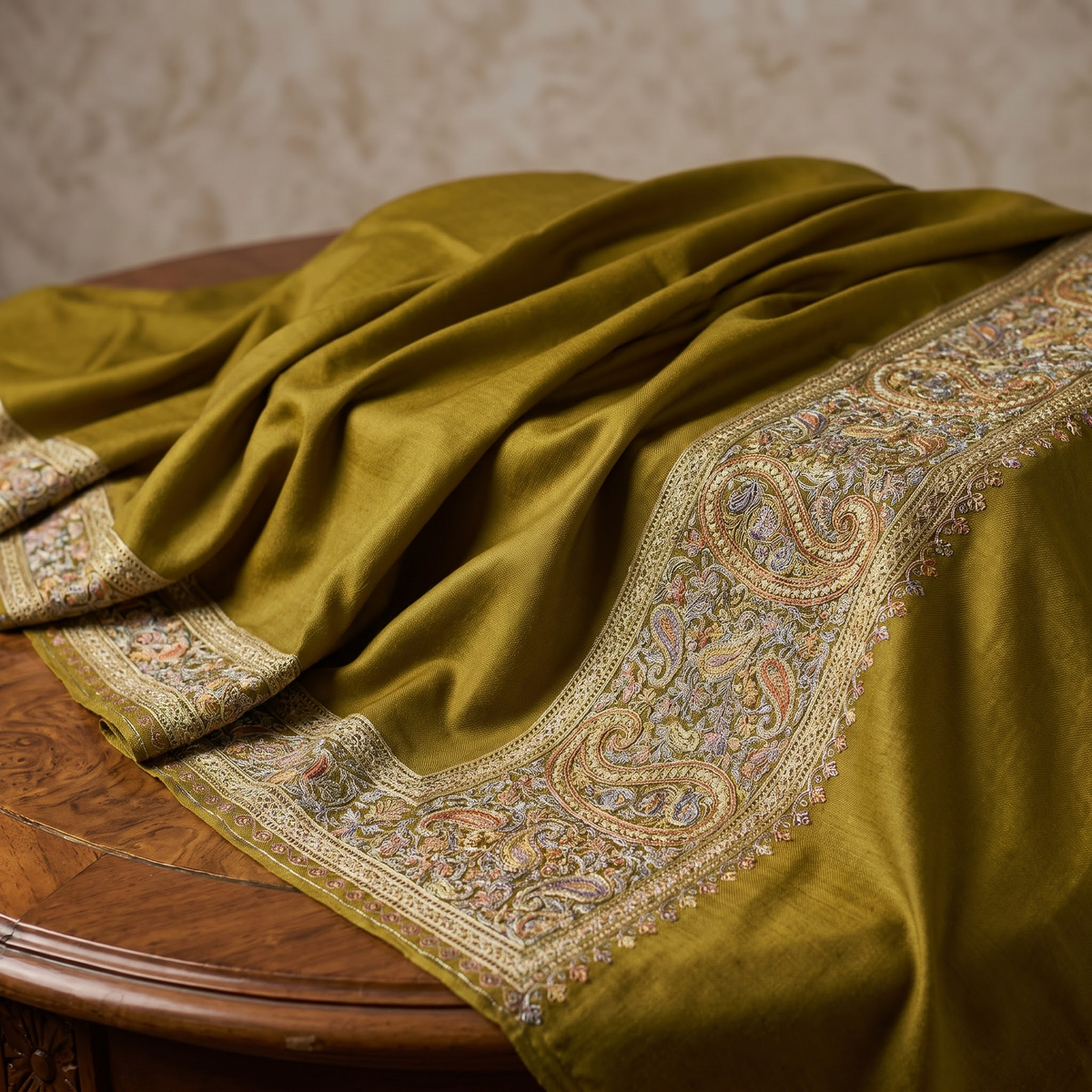 Nalki Zari Palla Dour | Premium Kashmiri Inspired Shawl | AM SHAWLS | 0327