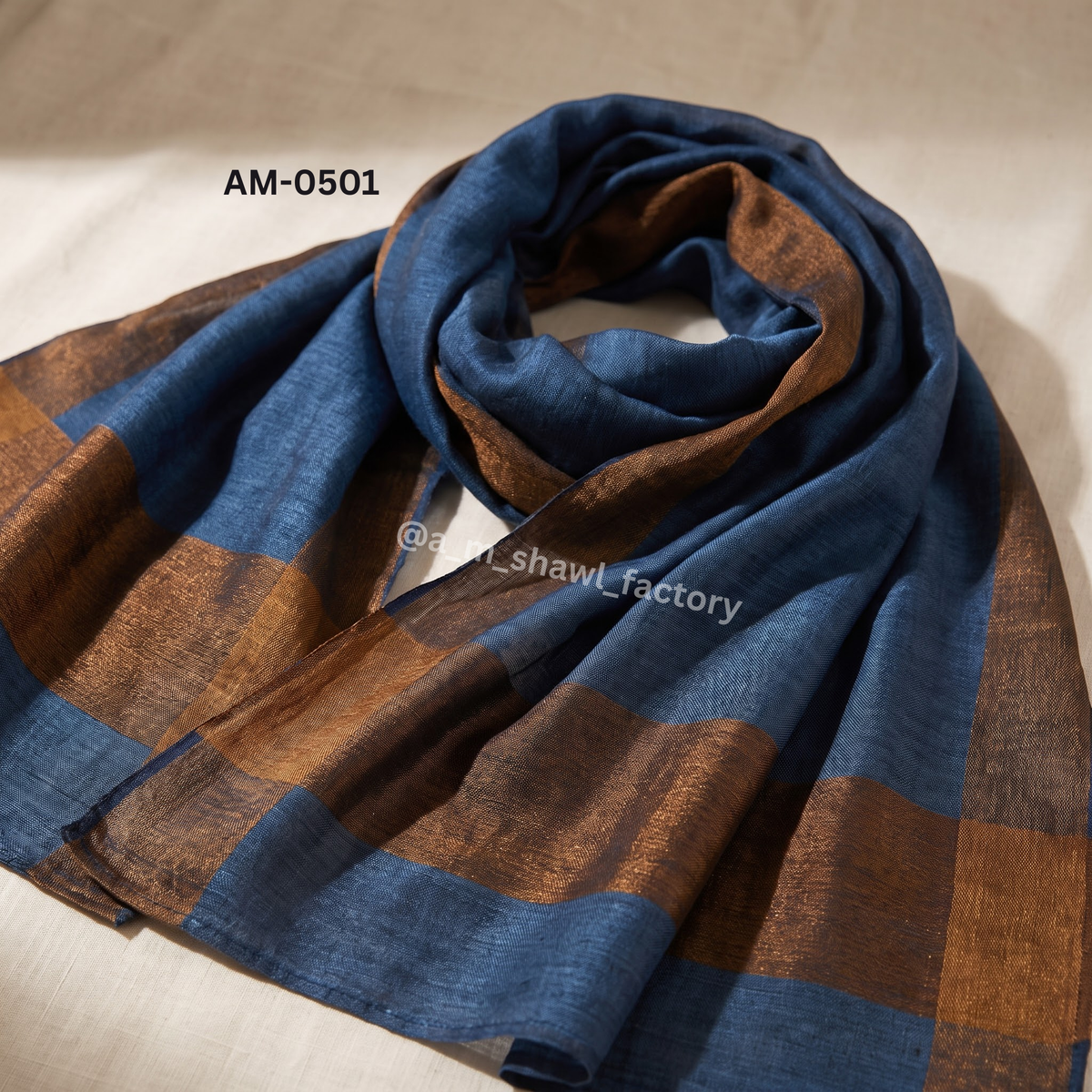 Fine Wool Zari Border Stole | Premium Wool Stole with Zari Border | AM SHAWLS | 0501