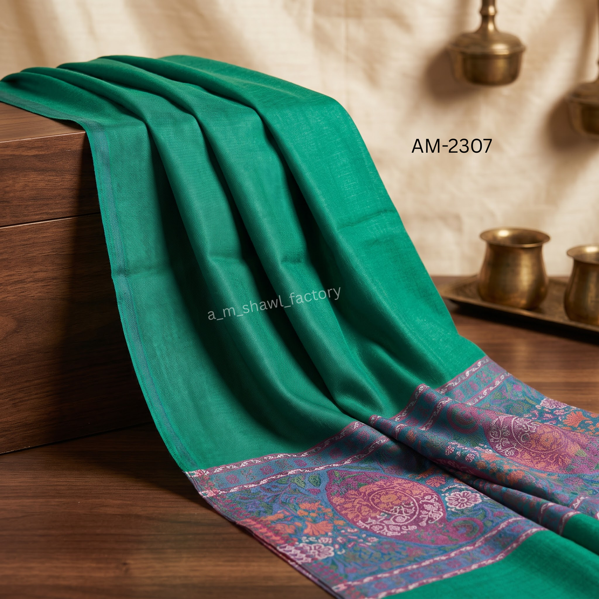 Modal Kani Palla stole | Premium Kashmiri Inspired Modal Shawl | AM Shawls