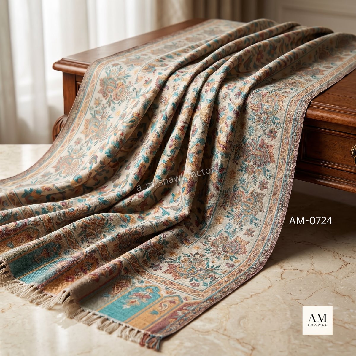 Modal Kani Stole | Premium Kani Design Modal Stole | AM SHAWLS | 0724