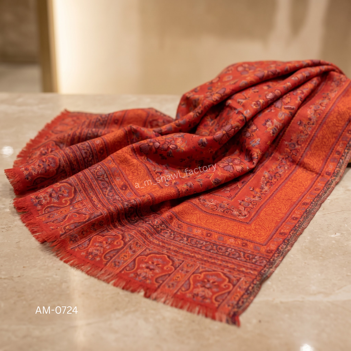 Modal Kani Stole | Premium Kani Design Modal Stole | AM SHAWLS | 0724