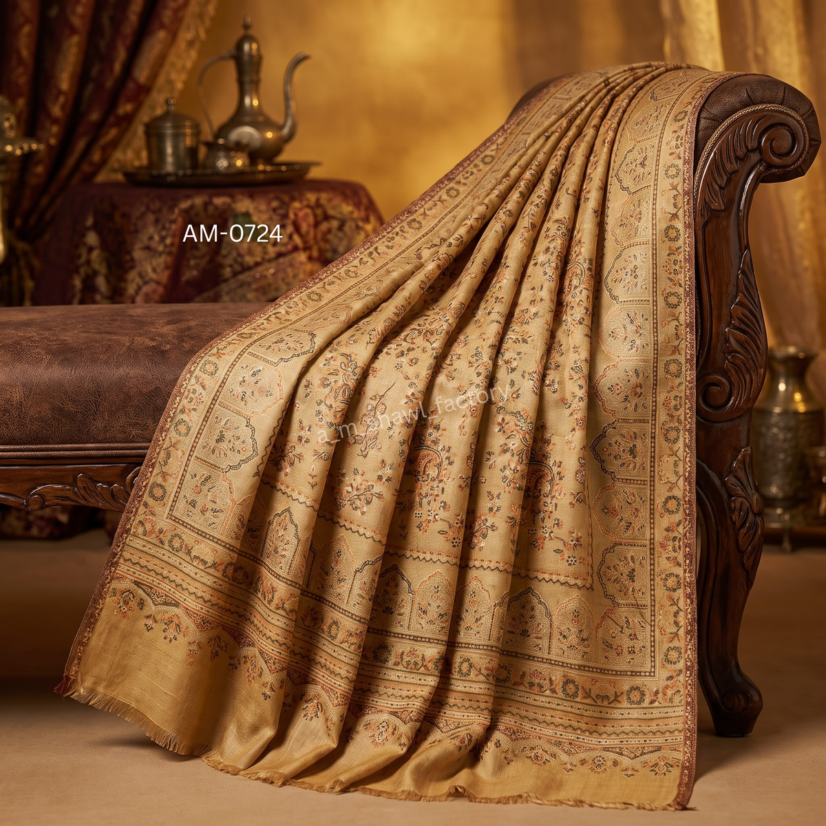 Modal Kani Stole | Premium Kani Design Modal Stole | AM SHAWLS | 0724